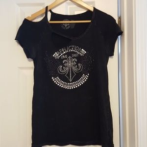 Affliction Black T Shirt